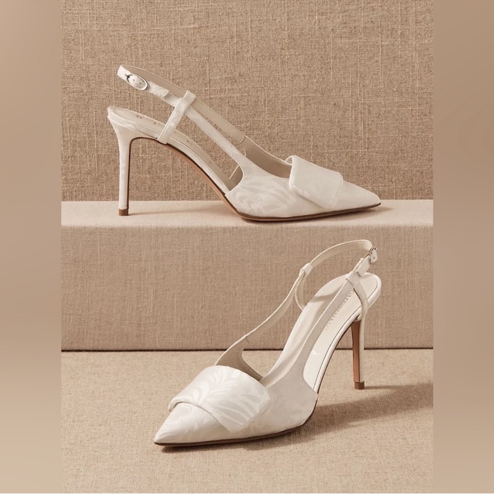 Something Bleu Bridal Heels size 10 💍